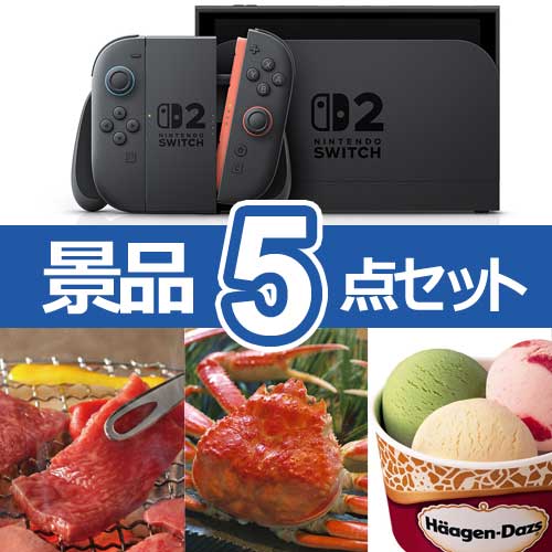ニンテンドー スイッチ 2 人気景品5点セット A